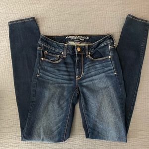 American Eagle Skinny Jeans Size 6 XLong
